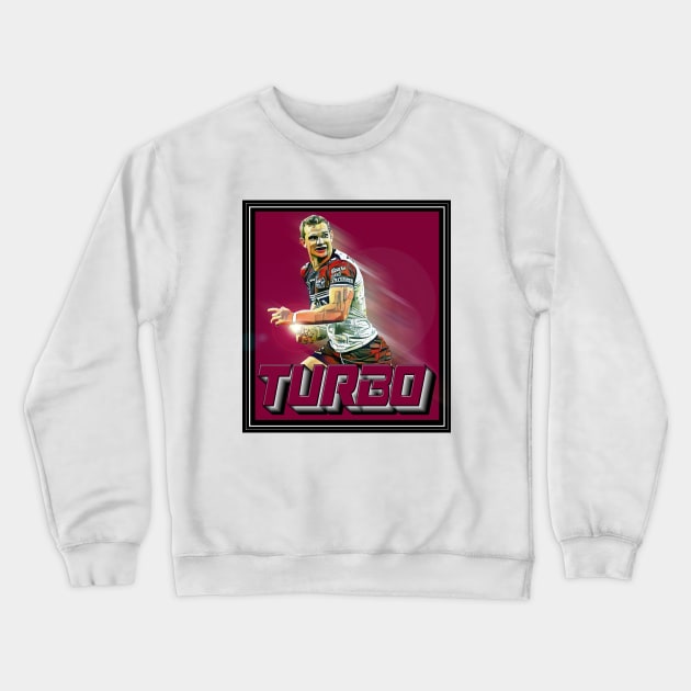 Manly-Warringah Sea Eagles - Tom Trbojevic - TURBO Crewneck Sweatshirt by OG Ballers